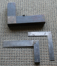 Load image into Gallery viewer, Two Early Starrett Mechanics Try Squares No. 20 and 21