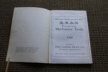 Load image into Gallery viewer, The JAMES SWAN CO. - 1920 CATALOG - Reprint
