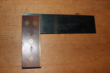 Load image into Gallery viewer, Marples 6” Shockproof Rosewood Woodworking Try Square Single Brass Faced
