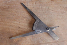 Load image into Gallery viewer, Bell System Howe’s Patent Corner Gauge for Phone Lines With Original Pouch