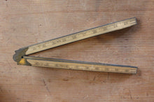 Load image into Gallery viewer, Clean Vintage Sweetheart Stanley Rule Co. No. 94 Four-Foot Four-Fold Folding Rule
