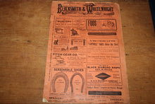 Load image into Gallery viewer, Blacksmith & Wheelwright Journal, June 1909