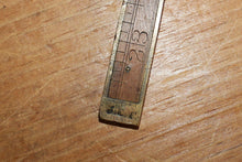 Load image into Gallery viewer, Rare Antique TWO-FOOT, Four-FOLD FOLDING RULE by A. Gifford, Westport, Massachusetts