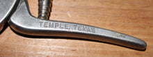 Load image into Gallery viewer, Vintage Temple Tac Co. Leather Hole Punch Tool