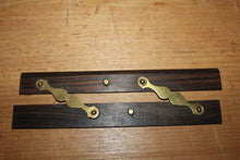 Load image into Gallery viewer, Vintage Ebony & Brass 9 Inch Navigator’s Parallel Rule by Reeves & Sons Ltd. London