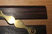 Load image into Gallery viewer, Vintage Ebony & Brass 9 Inch Navigator’s Parallel Rule by Reeves & Sons Ltd. London