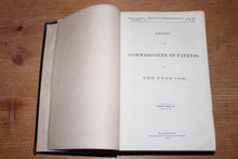 Load image into Gallery viewer, 1868 US Patent Office Report Volume 1
