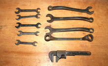 Load image into Gallery viewer, Lot of 10 Vintage/Antique Ford Script Logo Wrenches Tools