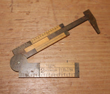 Load image into Gallery viewer, Vintage Stanley Sweetheart No. 13 1/2 Wood/Brass 6" Folding Rule