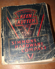 Load image into Gallery viewer, 1939 Keen Kutter Tools, Knives and Cutlery Catalog, 2716 pages