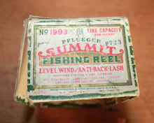 Load image into Gallery viewer, Vtg South Bend No. 1200 Level Winding Anti Backlash Casting Fishing Reel