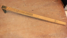 Load image into Gallery viewer, Special-purpose U.S. Customs gauging rule manufactured by Lutz