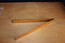 Load image into Gallery viewer, STANLEY No. 31 Boxwood and Brass 24 inch Folding Pattern Maker’s Shrinkage Rule