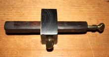 Load image into Gallery viewer, Vintage rosewood-and-brass mortise marking gauge