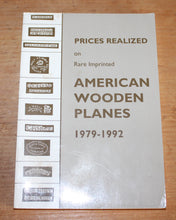 Load image into Gallery viewer, Prices Realized on Rare Imprinted American Wooden Planes - 1979-1992 by Pollak