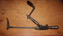 Load image into Gallery viewer, Vintage Antique Millers Falls corner brace drill 1890 patent collectible wood bore tool