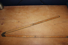 Load image into Gallery viewer, Stanley No. 94 fully brass bound two-foot, four-fold, carriage maker’s rule