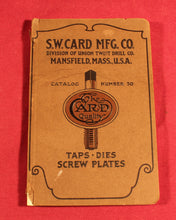 Load image into Gallery viewer, VIntage S.W.Card Catalog No. 30 - 1922