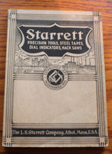Load image into Gallery viewer, STARRETT Catalog No. 26 Athol MA 1938
