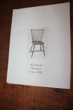 Load image into Gallery viewer, Plans for 3 Different Windsor Chair Styles by Michael Dunbar