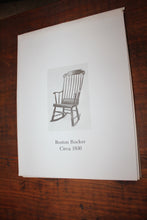 Load image into Gallery viewer, Plans for 3 Different Windsor Chair Styles by Michael Dunbar