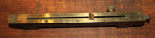 Load image into Gallery viewer, FINE Antique clapboard gauge, Nesters Patent 1867