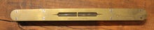 Load image into Gallery viewer, Antique Wooden Brass Spirit Level E. PRESTON & SONS Warranted Correct