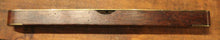Load image into Gallery viewer, Antique Wooden Brass Spirit Level E. PRESTON & SONS Warranted Correct