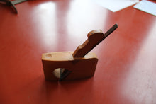 Load image into Gallery viewer, Vintage C. Nurse Miniature 3 ½ inch Boxwood Rabbet Plane Coffin Shape Body