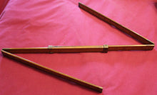 Load image into Gallery viewer, Vintage E.T. Burrowes & Co. Folding Wood Ruler 1891 Portland Maine