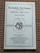 Load image into Gallery viewer, September 1st, 1925 THE SANDUSKY TOOL COMPANY Catalog No.25 - REPRINT 1978