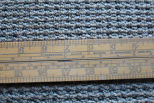 Load image into Gallery viewer, Vintage T. BRADBURN & SONS BIRMINGHAM 24” TWO FOLD Engineer’s Gunter Slide RULE