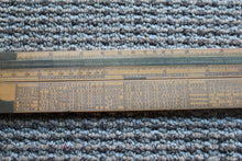 Load image into Gallery viewer, Vintage T. BRADBURN & SONS BIRMINGHAM 24” TWO FOLD Engineer’s Gunter Slide RULE