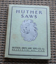 Load image into Gallery viewer, Huther Saws Catalog #60 - 1940 Circular Saw Blades