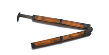 Load image into Gallery viewer, Vintage Stanley No. 32 FOLDING 12" BOXWOOD BRASS RULER With EXTENDABLE CALIPER