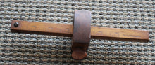 Load image into Gallery viewer, VINTAGE WOOD MARKING GAUGE SCRIBE TOOL 6” PAT'D AUG 5, 1873