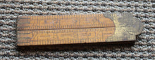 Load image into Gallery viewer, VINTAGE Rabone No. 1380 Four-Fold 24 Inch Boxwood Ruler