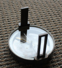 Load image into Gallery viewer, Vintage Early 20th C. French Compass with Folding Sights