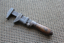Load image into Gallery viewer, L. COES WRENCH CO. 10 Inch Adjustable Wrench USA Tool Wood Handle