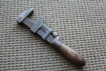 Load image into Gallery viewer, L. COES WRENCH CO. 10 Inch Adjustable Wrench USA Tool Wood Handle