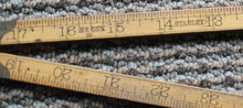 Load image into Gallery viewer, Vintage STANLEY Ruler 66 1/2 Boxwood & Brass Carpenters' Folding Rule