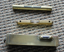 Load image into Gallery viewer, Three Showy Vintage Brass Levels