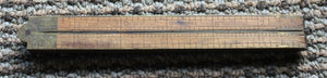 Vintage LUFKIN No. 780 Boxwood Folding Rule (Stanley no. 62 ½) RARE ANTIQUE TOOL