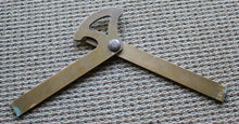 Load image into Gallery viewer, Vintage Brass Protractor or Quadrant
