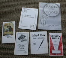 Load image into Gallery viewer, Six Stanley Pamphlets Housed In An Envelope Illustrated With A Reproduction Of The Cover Of The 1897 - Reprint
