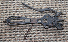 Load image into Gallery viewer, CORKSCREW MULTITOOL NYLIN PATENT 1909 HAMMER ALLIGATOR WRENCH PLIERS 29 TOOLS
