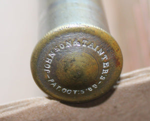 Antique Push Drill JOHNSON & TAINTER'S PAT. OCT. 5 89