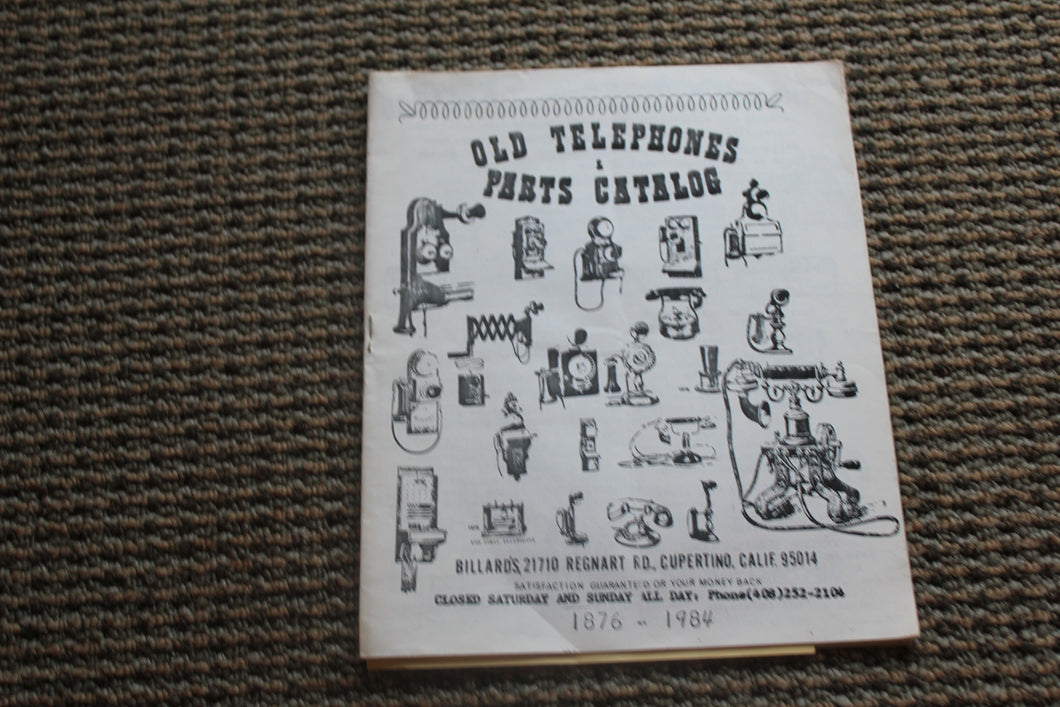 Old Telephones & Parts Catalog