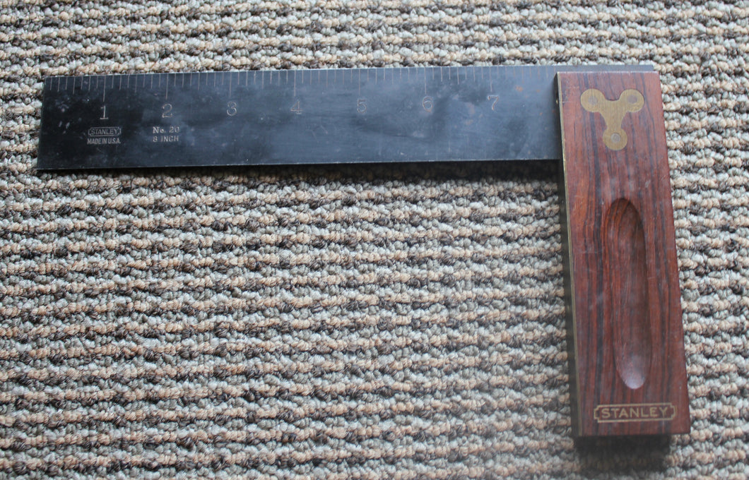 Vintage Stanley No.20 Try Square 8