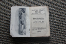 Load image into Gallery viewer, Original Brown &amp; Sharpe Catalog of Machinery and Tools 1905
